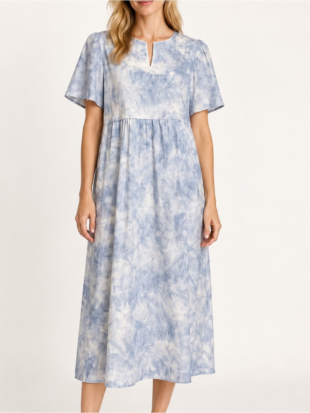 NWT Sara Campbell Short Sleeve Midi Dress – Women’s Size XS